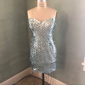 Mint Green Sequin Dress Holiday Party Birthday